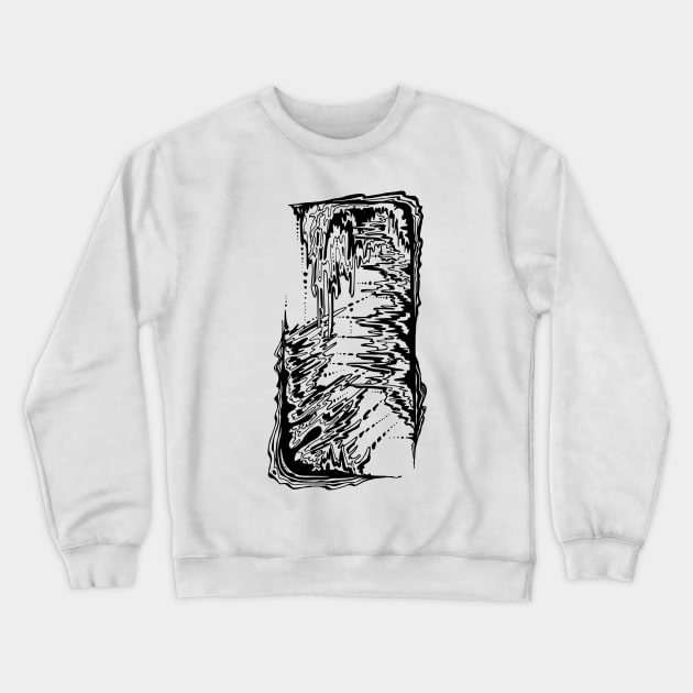 Parallel liquid world Crewneck Sweatshirt by TKDoodle